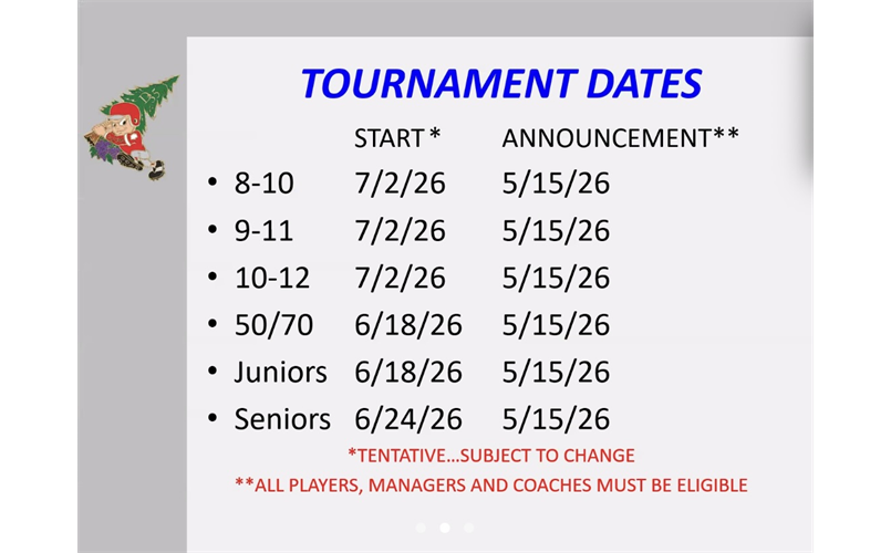 All Star Tournaments!!!!!
