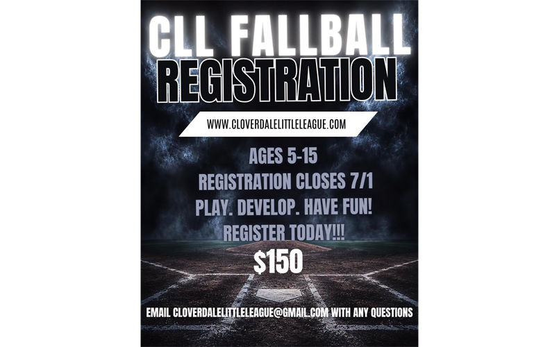 CLL Fallball Registration